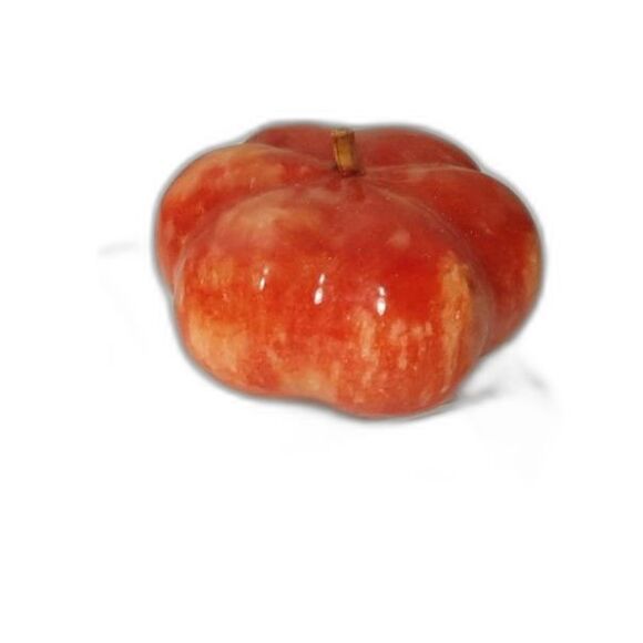 Alabaster Stone Fruit with wooden stems   ~ Vintage~ - Picture 8 of 8